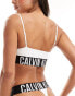 Фото #4 товара Calvin Klein intense power micro unlined crop bralette in white