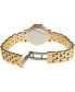 ფოტო #2 პროდუქტის Women's Watch with 23K Gold Plated Dress Bracelet