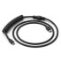 Фото #1 товара Glorious Coiled Cable Phantom Black, USB-C auf USB-A Spiralkabel - 1,37m, schwarz