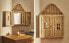 Kids’ rattan house wall mirror