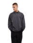 Фото #1 товара Selected Homme oversized polo shirt in dark grey