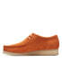 Фото #5 товара Clarks Wallabee 26173637 Mens Orange Oxfords & Lace Ups Casual Shoes