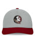 Фото #2 товара Men's Gray/Garnet Florida State Seminoles Mick Flex Hat