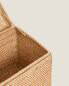 Детский ротановый ящик с изображением бриллианта на крышке ZARAHOME Kids’ rattan chest Бежевый, 61 x 42 x 40 cm - фото #9