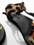 Фото #5 товара Arizona Loves Trekky bandana leopard print sandals in multi