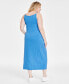 ფოტო #2 პროდუქტის Trendy Plus Size Ribbed Midi Dress, Created for Macy's