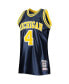 Фото #3 товара Men's Chris Webber Navy Michigan Wolverines 1991-92 Authentic Throwback College Jersey