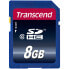 Фото #1 товара TRANSCEND SDHC 8GB Class 10 memory card