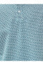 Фото #70 товара Футболка Koton Geometric Print Slim Fit Buttoned