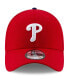 Фото #3 товара Men's Red Philadelphia Phillies Game Team Classic 39Thirty Flex Hat