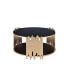 Фото #3 товара Tanquin Coffee Table In Gold & Black Glass