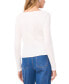 ფოტო #2 პროდუქტის Women's Scoop-Neck Long-Sleeve Top