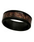 Macy's Men's Camo Inlay Stainless Steel Wedding Band