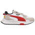 Фото #1 товара Puma Ferrari Wild Rider Lace Up Mens Size 7 M Sneakers Casual Shoes 306937-02