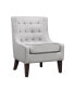 36.8" Polyester Iona Accent Chair