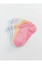 Фото #6 товара Basic Kız Bebek Patik Çorap 5'li