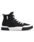 Фото #2 товара Men's Nylon Two Tone Branded Sole Hi Top Sneakers