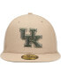 Фото #3 товара Men's Tan Kentucky Wildcats Camel & Rifle 59Fifty Fitted Hat