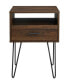 Фото #10 товара Modern Single Drawer Hairpin Leg Side Table