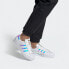 Фото #8 товара Кеды Adidas Originals Superstar лучечные низкие женские бело-серебряные