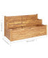 Фото #3 товара 2-Tier Garden Planter 63"x29.5"x33.1" Solid Acacia Wood