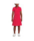 ფოტო #3 პროდუქტის Girls School Uniform Short Sleeve Mesh Pleated Polo Dress