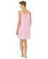 Cotton Knit Double-Strap Nightgown