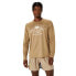 ASICS Fujitrail Logo long sleeve T-shirt Pepper / Feather Grey / Oatmeal, M - фото #1