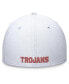 ფოტო #2 პროდუქტის Men's White USC Trojans 2024 On-Field Swoosh Flex Hat