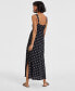 ფოტო #2 პროდუქტის Women's Printed Empire-Waist Midi Dress, Created for Macy's