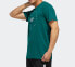 Фото #4 товара Футболка мужская Adidas Clock FM6222 - зеленая