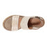 Фото #7 товара Diba True Car Pool Ankle Strap Wedge Womens Beige Casual Sandals 37118-219