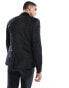 ASOS DESIGN slim tuxedo suit jacket in black velvet