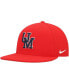 ფოტო #1 პროდუქტის Men's Red Ole Miss Rebels Aero True Baseball Performance Fitted Hat