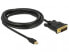 Фото #3 товара Delock 83990 - 3 m - Mini DisplayPort - DVI-D - Male - Male - Gold