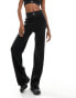 Calvin Klein Jeans ribbed sweater pants in black 2XL - фото #10