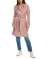 Via Spiga Button Back Trench Coat Women's S