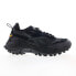 Фото #1 товара Reebok Zig Kinetica 2.5 Edge Mens Black Leather Athletic Running Shoes