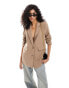 Фото #2 товара Selected Femme relaxed fit blazer in beige