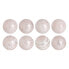 Фото #1 товара Декоративные шары CAPIZ розовые 10 x 10 x 10 см (8 штук) - BB Home