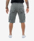 Фото #2 товара Men's Belted Double Pocket Cargo Shorts