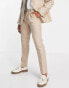 Фото #2 товара Noak British Tweed slim suit trousers in stone