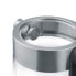 Фото #5 товара Электрический чайник Graef WK300 - 1 л - 2000 Вт - Черный - Нержавеющая сталь - Прозрачный - Стекло - Индикатор уровня воды - Защита от перегрева