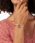 ფოტო #3 პროდუქტის Silver-Tone Modern Bangle Bracelet