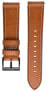 Фото #1 товара Leather strap with stitching - Brown