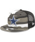 Фото #1 товара Men's Urban Camo Dallas Cowboys 9FIFTY Trucker Snapback Hat