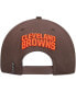 Фото #2 товара Men's Cleveland Browns Brown Stars Snapback Hat