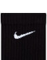 Nike Training Everyday Cushioned 3 pack crew sock in black