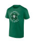 Фото #2 товара Men's Green Los Angeles Rams Big and Tall Celtic T-shirt