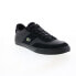 Фото #3 товара Lacoste Court-Master Pro 2222 Mens Black Leather Lifestyle Sneakers Shoes